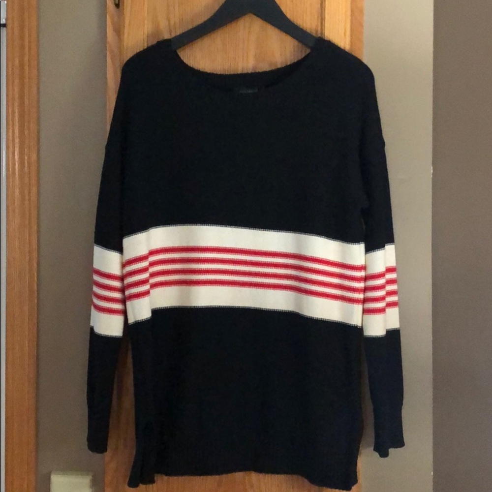 Stripe detail sweater